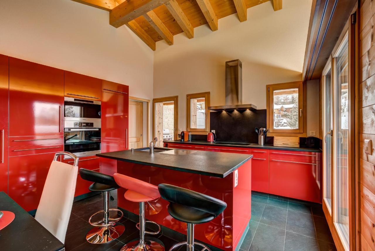 Chalet Flocon De Neige - Jacuzzi - Sauna La Tzoumaz Eksteriør billede