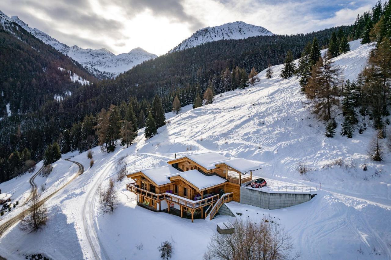 Chalet Flocon De Neige - Jacuzzi - Sauna La Tzoumaz Eksteriør billede