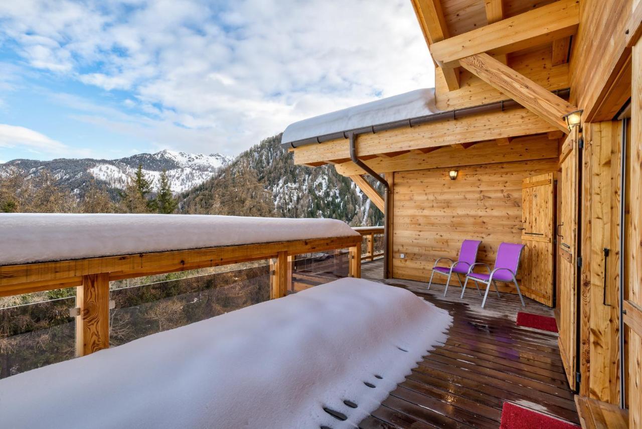 Chalet Flocon De Neige - Jacuzzi - Sauna La Tzoumaz Eksteriør billede