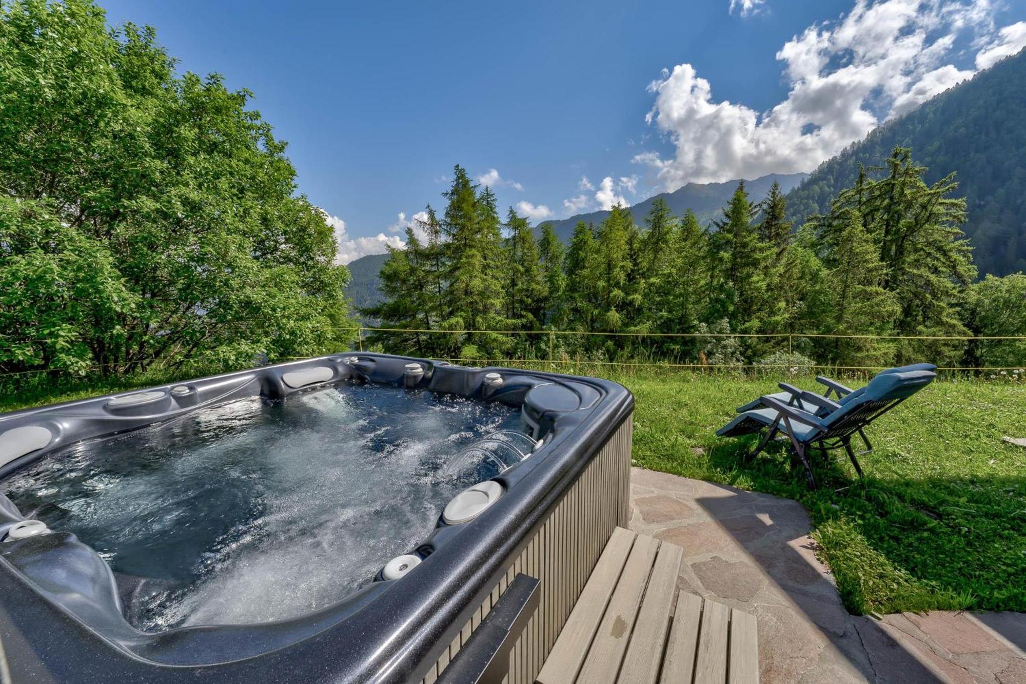 Chalet Flocon De Neige - Jacuzzi - Sauna La Tzoumaz Eksteriør billede
