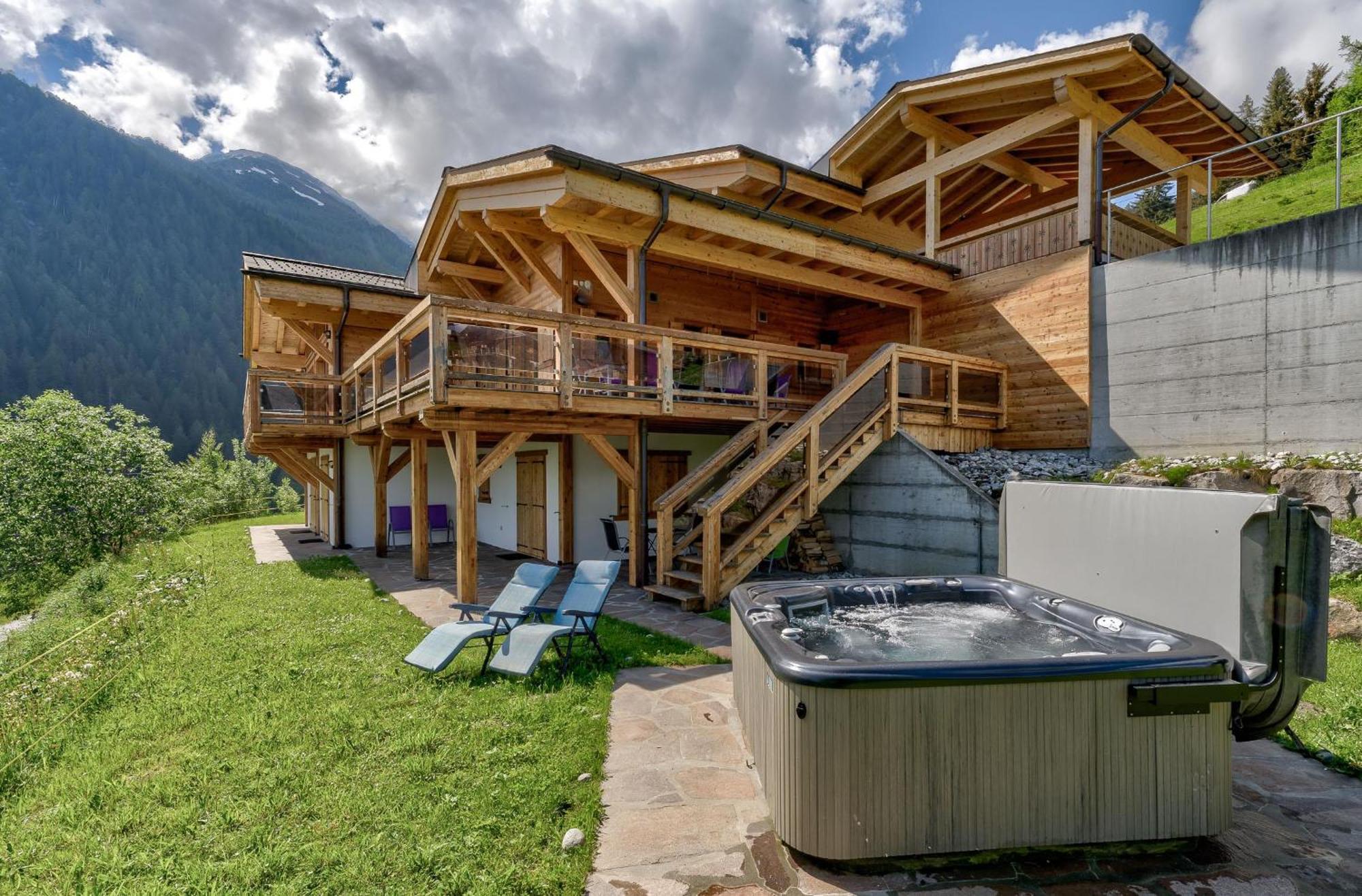 Chalet Flocon De Neige - Jacuzzi - Sauna La Tzoumaz Eksteriør billede