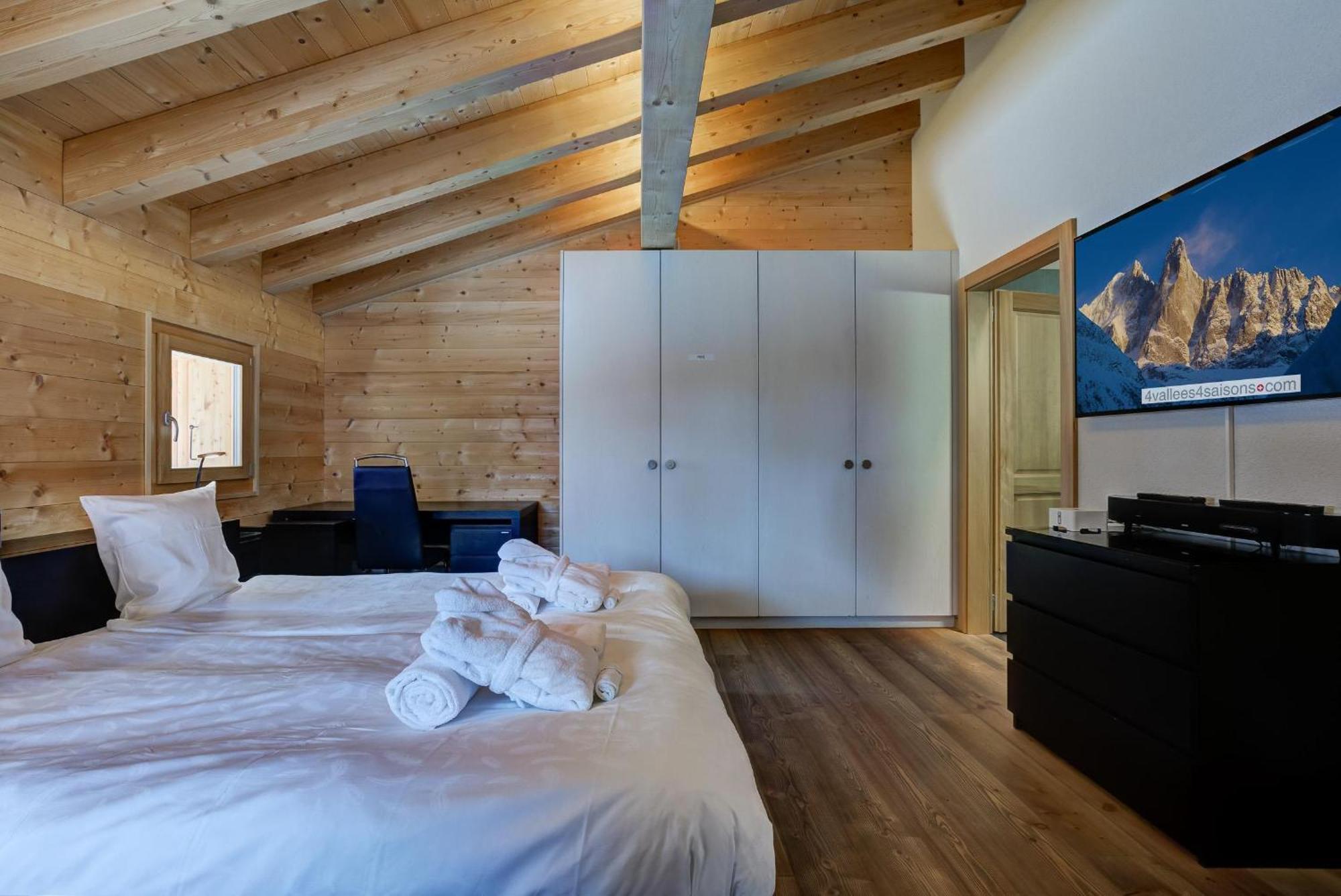 Chalet Flocon De Neige - Jacuzzi - Sauna La Tzoumaz Eksteriør billede