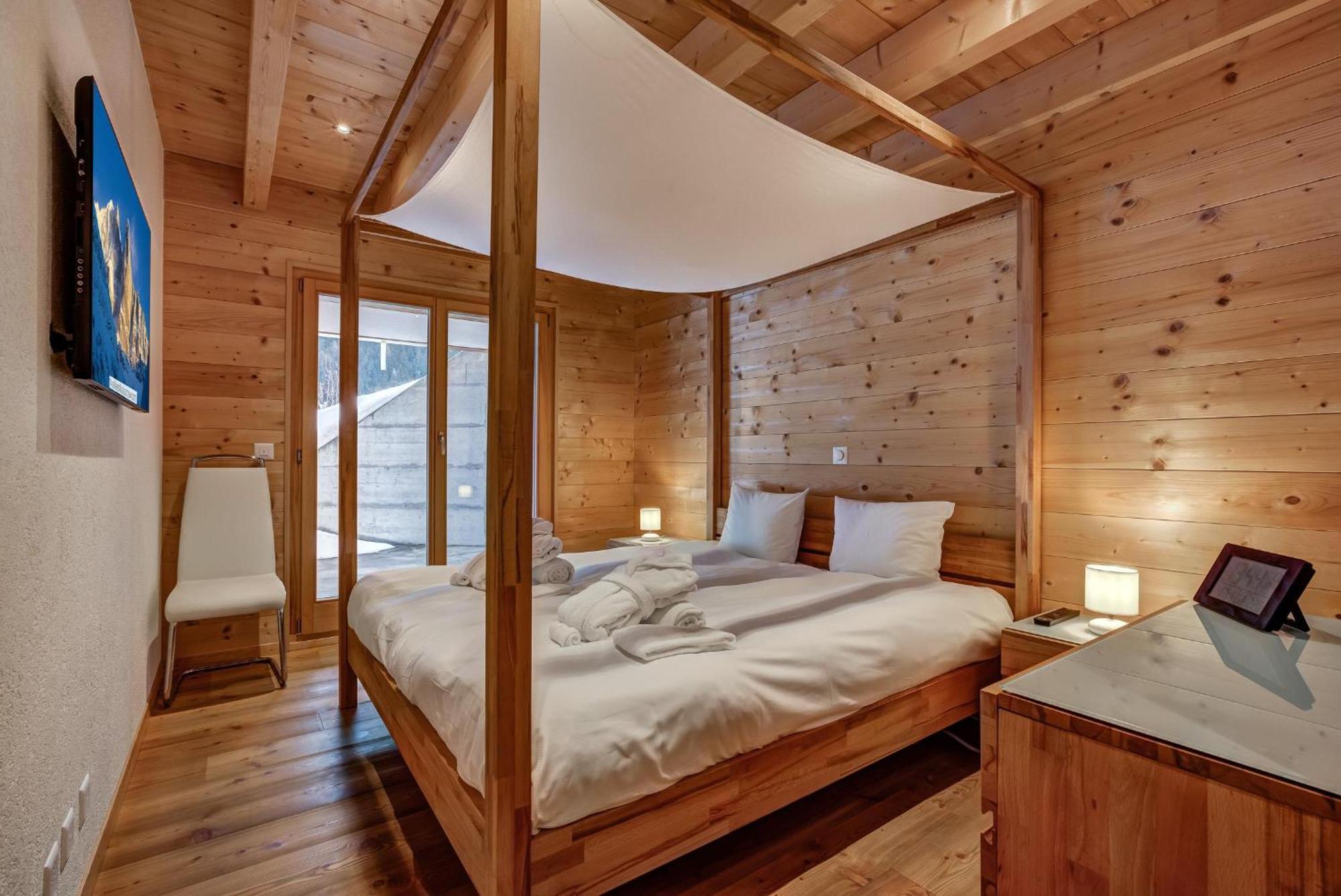 Chalet Flocon De Neige - Jacuzzi - Sauna La Tzoumaz Eksteriør billede